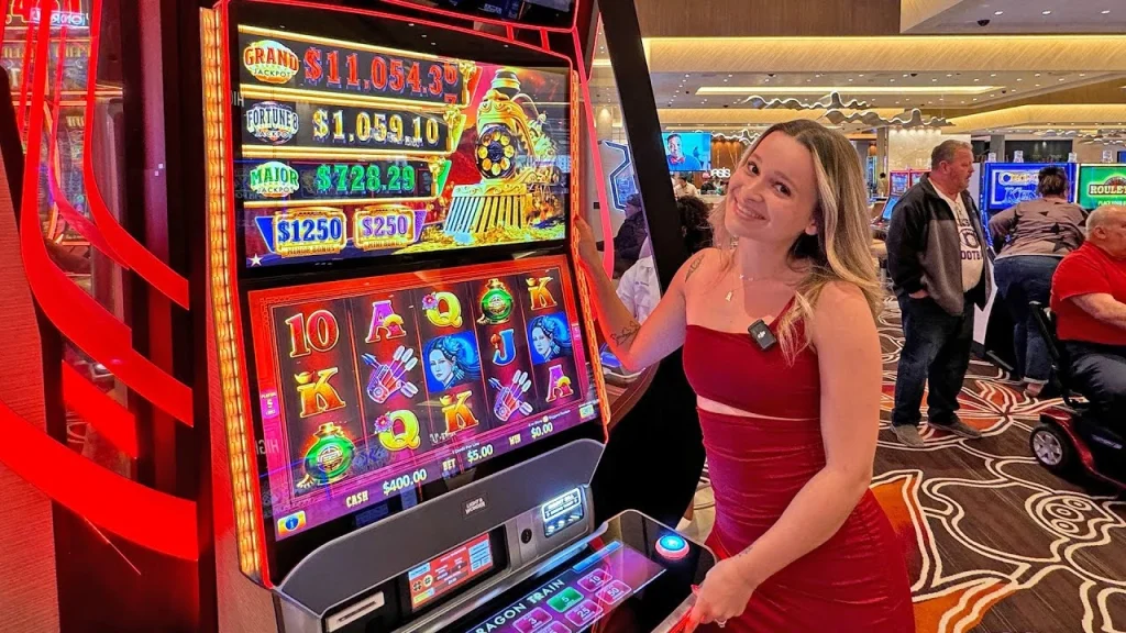 woman plays pornhub casino